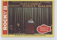 Rocky's Speech