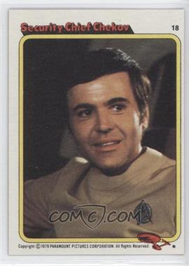 1979 Topps Star Trek: The Motion Picture - [Base] #18 - Security Chief Chekov