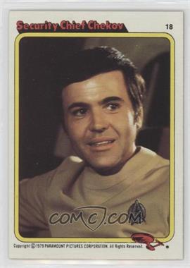 1979 Topps Star Trek: The Motion Picture - [Base] #18 - Security Chief Chekov