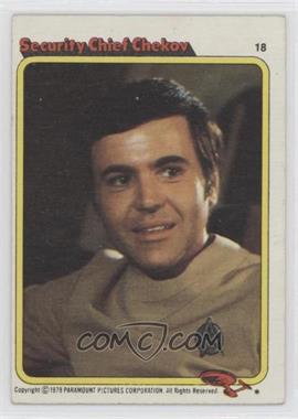 1979 Topps Star Trek: The Motion Picture - [Base] #18 - Security Chief Chekov