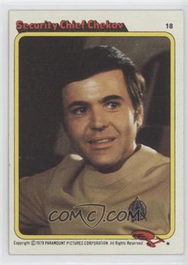 1979 Topps Star Trek: The Motion Picture - [Base] #18 - Security Chief Chekov