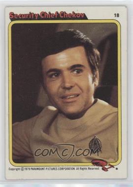 1979 Topps Star Trek: The Motion Picture - [Base] #18 - Security Chief Chekov