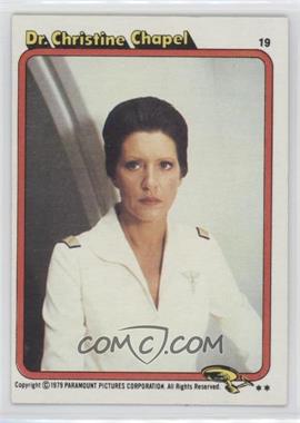 1979 Topps Star Trek: The Motion Picture - [Base] #19 - Dr. Christine Chapel