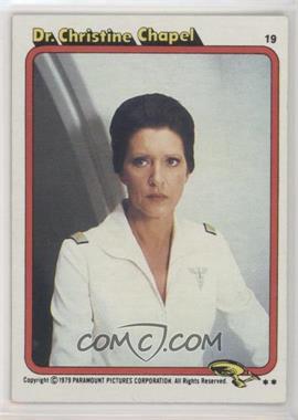 1979 Topps Star Trek: The Motion Picture - [Base] #19 - Dr. Christine Chapel