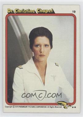 1979 Topps Star Trek: The Motion Picture - [Base] #19 - Dr. Christine Chapel