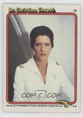 1979 Topps Star Trek: The Motion Picture - [Base] #19 - Dr. Christine Chapel