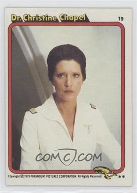 1979 Topps Star Trek: The Motion Picture - [Base] #19 - Dr. Christine Chapel