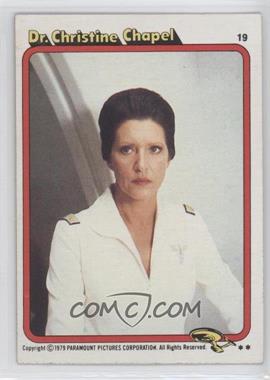 1979 Topps Star Trek: The Motion Picture - [Base] #19 - Dr. Christine Chapel