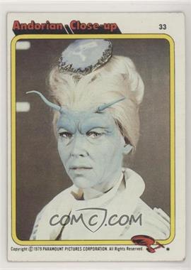 1979 Topps Star Trek: The Motion Picture - [Base] #33 - Andorian Close-up