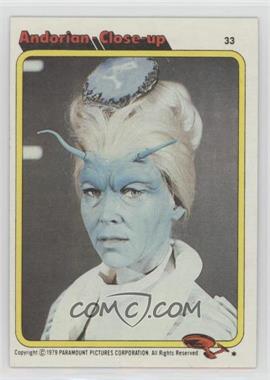 1979 Topps Star Trek: The Motion Picture - [Base] #33 - Andorian Close-up