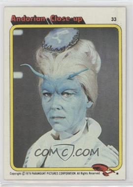 1979 Topps Star Trek: The Motion Picture - [Base] #33 - Andorian Close-up