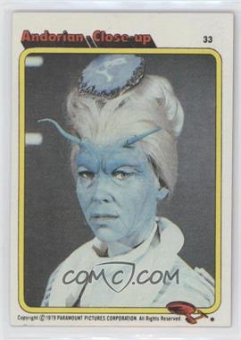 1979 Topps Star Trek: The Motion Picture - [Base] #33 - Andorian Close-up