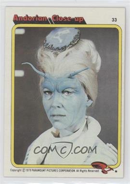 1979 Topps Star Trek: The Motion Picture - [Base] #33 - Andorian Close-up