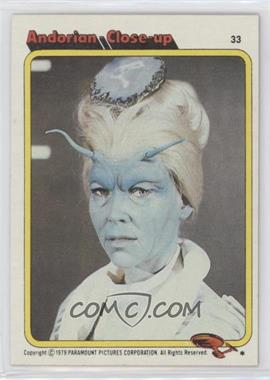 1979 Topps Star Trek: The Motion Picture - [Base] #33 - Andorian Close-up