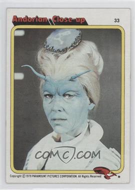 1979 Topps Star Trek: The Motion Picture - [Base] #33 - Andorian Close-up