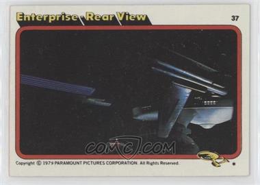 1979 Topps Star Trek: The Motion Picture - [Base] #37 - Enterprise Rear View