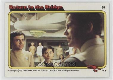 1979 Topps Star Trek: The Motion Picture - [Base] #38 - Return to the Bridge