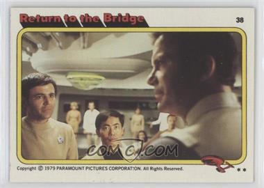 1979 Topps Star Trek: The Motion Picture - [Base] #38 - Return to the Bridge