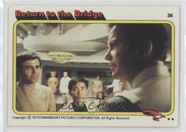 1979 Topps Star Trek: The Motion Picture - [Base] #38 - Return to the Bridge