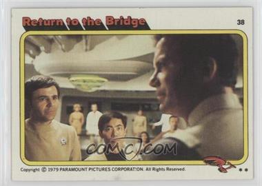 1979 Topps Star Trek: The Motion Picture - [Base] #38 - Return to the Bridge