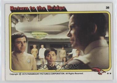 1979 Topps Star Trek: The Motion Picture - [Base] #38 - Return to the Bridge