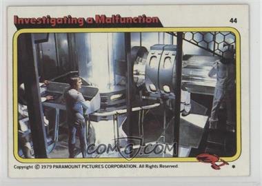 1979 Topps Star Trek: The Motion Picture - [Base] #44 - Investigating a Malfunction