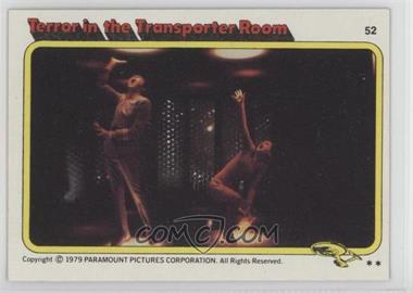 1979 Topps Star Trek: The Motion Picture - [Base] #52 - Terror in the Transporter Room