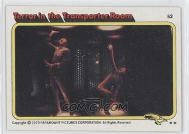 1979 Topps Star Trek: The Motion Picture - [Base] #52 - Terror in the Transporter Room