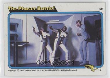 1979 Topps Star Trek: The Motion Picture - [Base] #59 - The Phaser Battle!