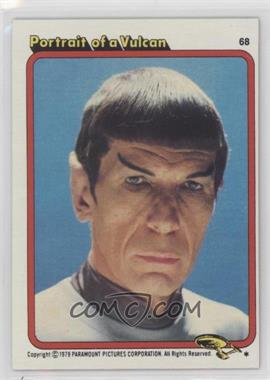 1979 Topps Star Trek: The Motion Picture - [Base] #68 - Portrait of a Vulcan