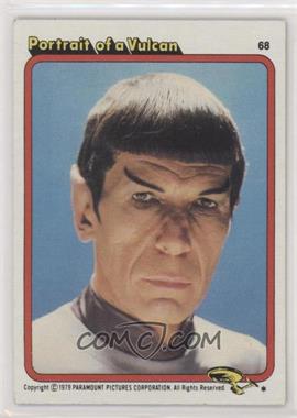 1979 Topps Star Trek: The Motion Picture - [Base] #68 - Portrait of a Vulcan