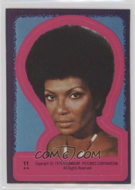 1979 Topps Star Trek: The Motion Picture - Stickers #11 - Nyota Uhura