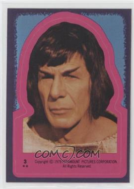 1979 Topps Star Trek: The Motion Picture - Stickers #3 - Spock