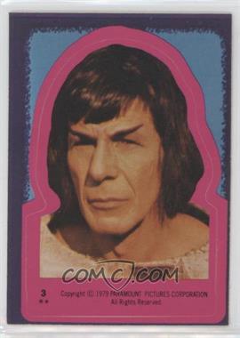 1979 Topps Star Trek: The Motion Picture - Stickers #3 - Spock