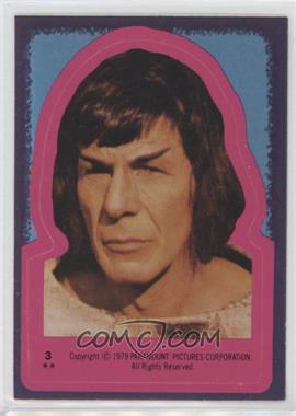 1979 Topps Star Trek: The Motion Picture - Stickers #3 - Spock