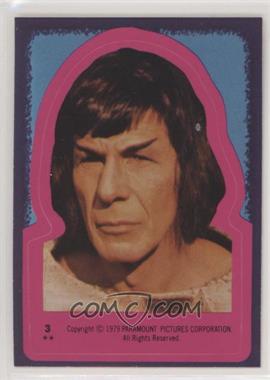 1979 Topps Star Trek: The Motion Picture - Stickers #3 - Spock