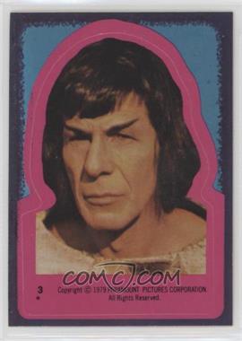 1979 Topps Star Trek: The Motion Picture - Stickers #3 - Spock