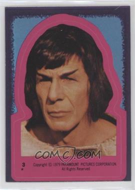 1979 Topps Star Trek: The Motion Picture - Stickers #3 - Spock