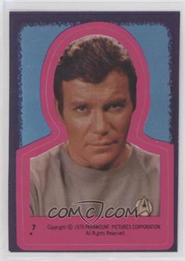 1979 Topps Star Trek: The Motion Picture - Stickers #7 - Captain James T. Kirk