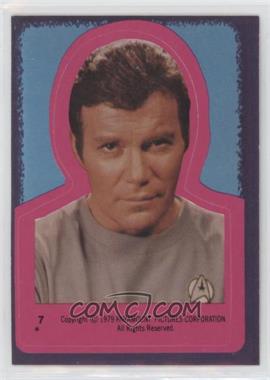 1979 Topps Star Trek: The Motion Picture - Stickers #7 - Captain James T. Kirk