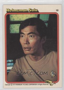 1979 Topps Star Trek: The Motion Picture Bread Series - [Base] - Rainbo Bread #10 - Helmsman Sulu