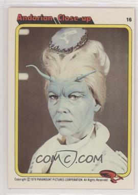 1979 Topps Star Trek: The Motion Picture Bread Series - [Base] - Rainbo Bread #16 - Andorian- Close-Up