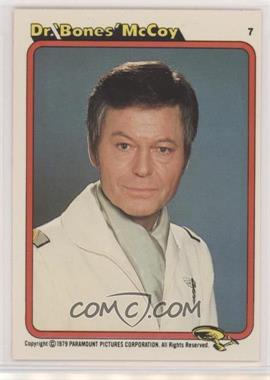 1979 Topps Star Trek: The Motion Picture Bread Series - [Base] - Rainbo Bread #7 - Dr. "Bones" McCoy