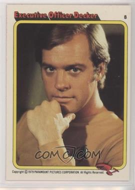 1979 Topps Star Trek: The Motion Picture Bread Series - [Base] - Rainbo Bread #8 - Executive Officer Decker