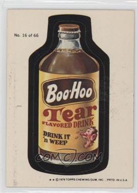 1979 Topps Wacky Packages Rerun Series 1 - [Base] #16.2 - Boo Hoo (Two Stars)