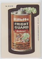 Fright Guard (One Star) [Good to VG‑EX]