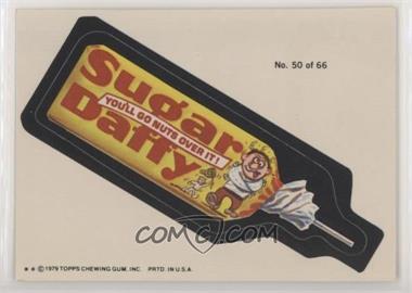 1979 Topps Wacky Packages Rerun Series 1 - [Base] #50.2 - Sugar Daffy (Two Stars)