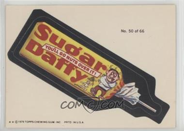 1979 Topps Wacky Packages Rerun Series 1 - [Base] #50.2 - Sugar Daffy (Two Stars)