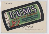 Dums (Two Stars)