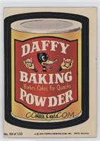 Daffy Baking Powder (One Star) [Poor to Fair]